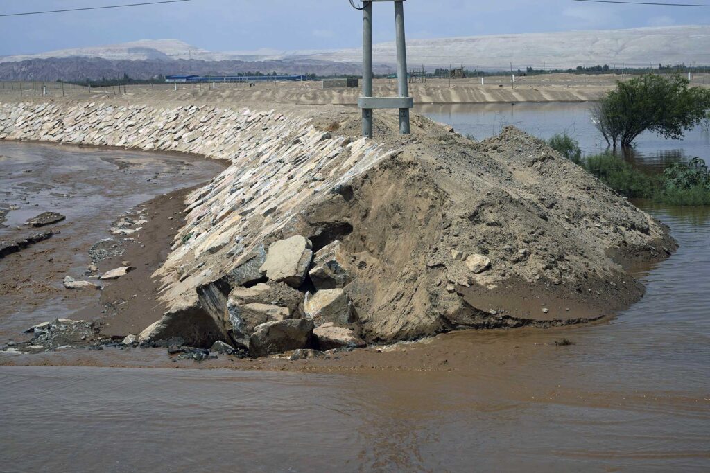 Huaico afecta obra de S/12 millones que ejecutó el Petacc en la Panamericana Sur