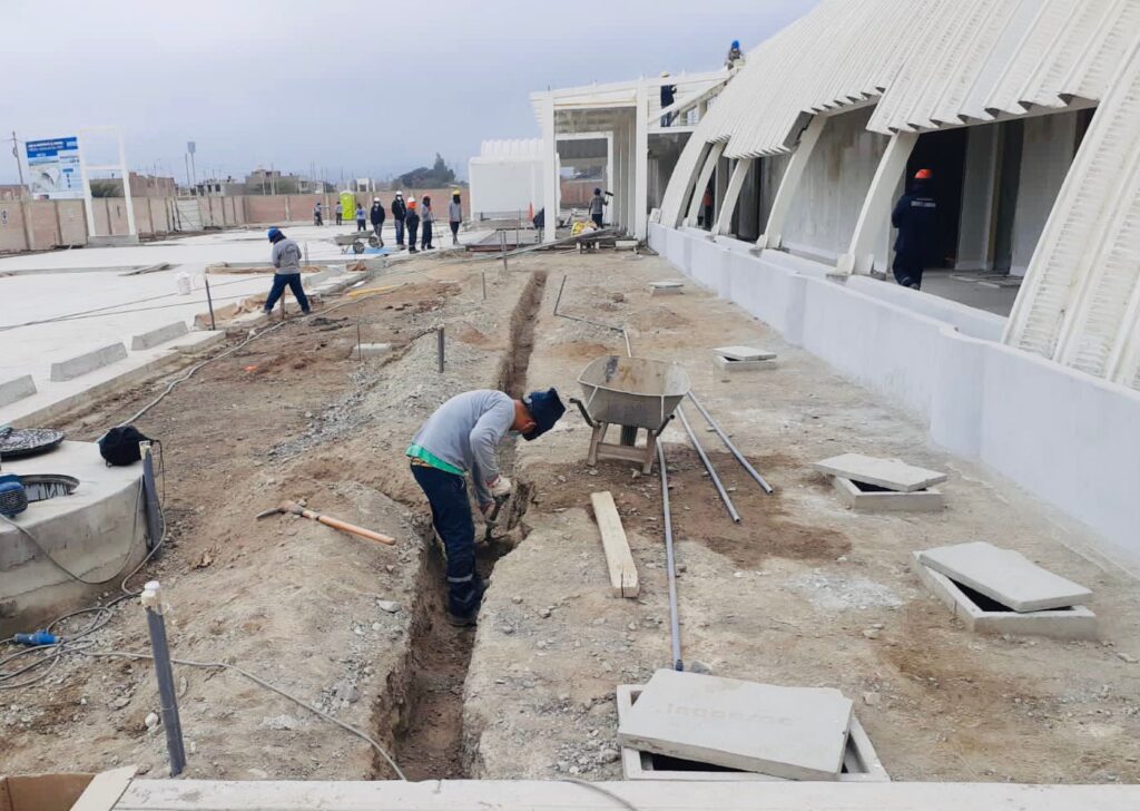 Ica continúa construcción del primer hospital modular del Perú