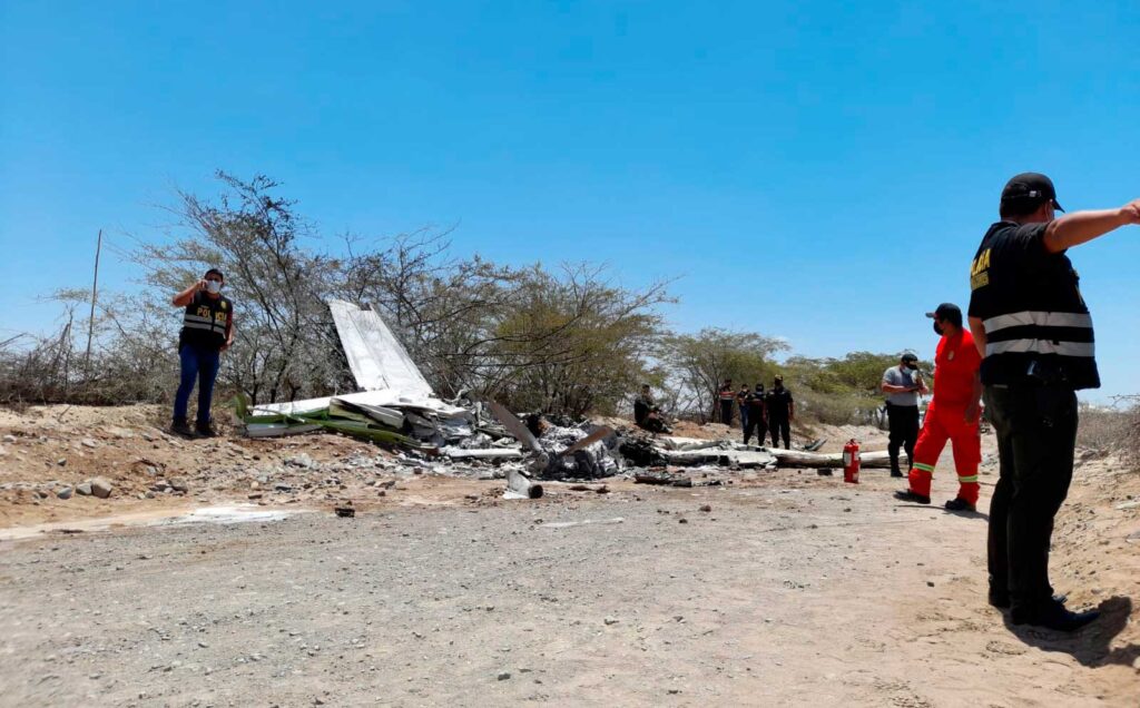 Identifican a los fallecidos en accidente aéreo en Nasca