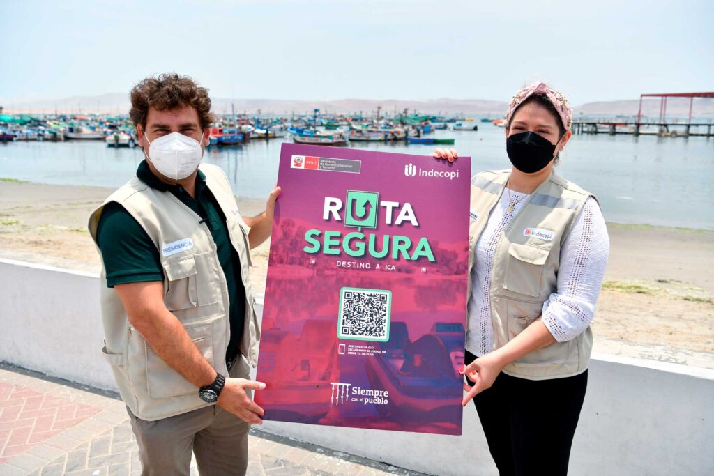 Indecopi presenta “Ruta Segura Ica” para contribuir con la reactivación turística y económica de nuestra región