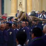 Semana Santa en Ica: feligreses acompañaron tradicional bajada del Señor de Luren