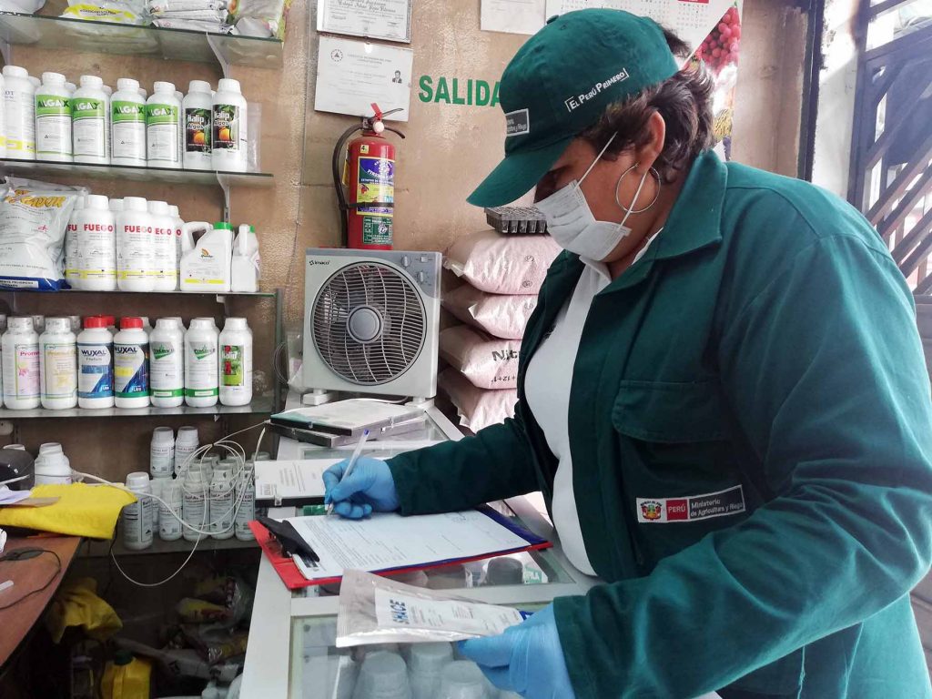 Senasa fiscaliza 76 establecimientos comerciales